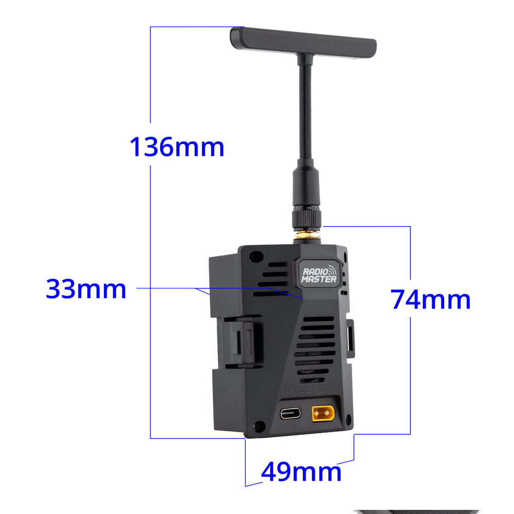 Boxer TX16S TX12 MKII용 RadioMa - Radiomaster Ranger 2.4Ghz Elrs Module 리뷰 및 가격