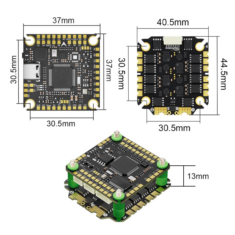 Aocoda-RC F465S V4 스택 F405 V4  - Speedybee F405 V4 Bls 55A Stack 리뷰 및 가격